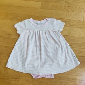 3/$10 Burt's Bees Baby Pink Onesie/Bib Bundle